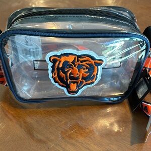 COPY - NFL Chicago Bears clear purse crossbody NWT